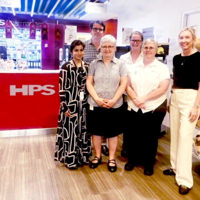 SJOG staff and HPS staff at HPS Midland Site