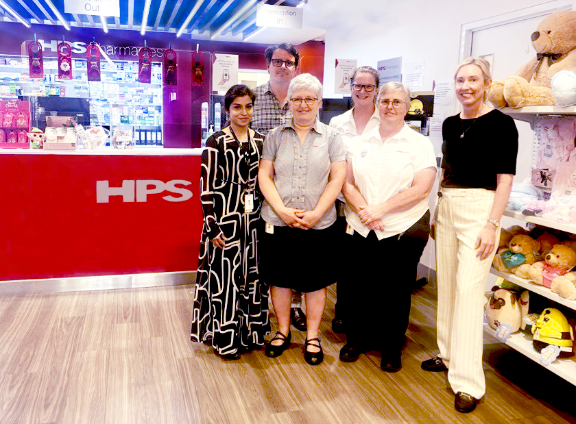 SJOG staff and HPS staff at HPS Midland Site